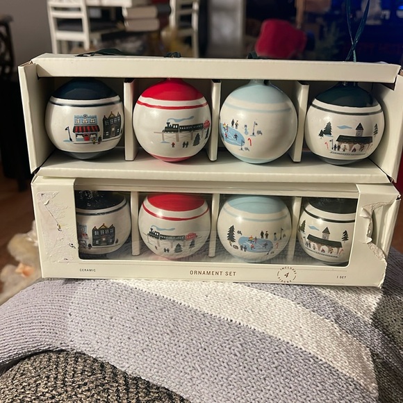 Hearth & Hand with Magnolia Christmas ornaments - Picture 1 of 3